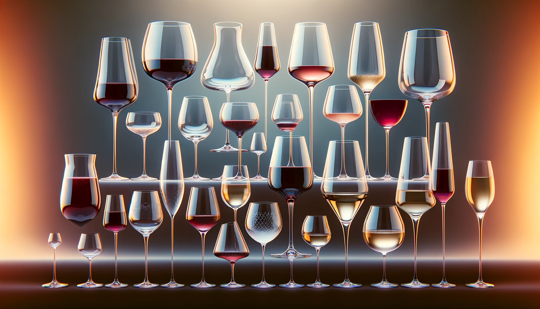 wine glass types in one shot