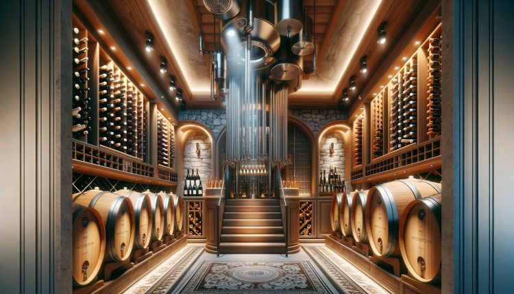 A detailed, high-resolution image of a variety of sophisticated wine preservation systems, showcasing different models and technologies, in a setting that highlights their elegance and functionality.