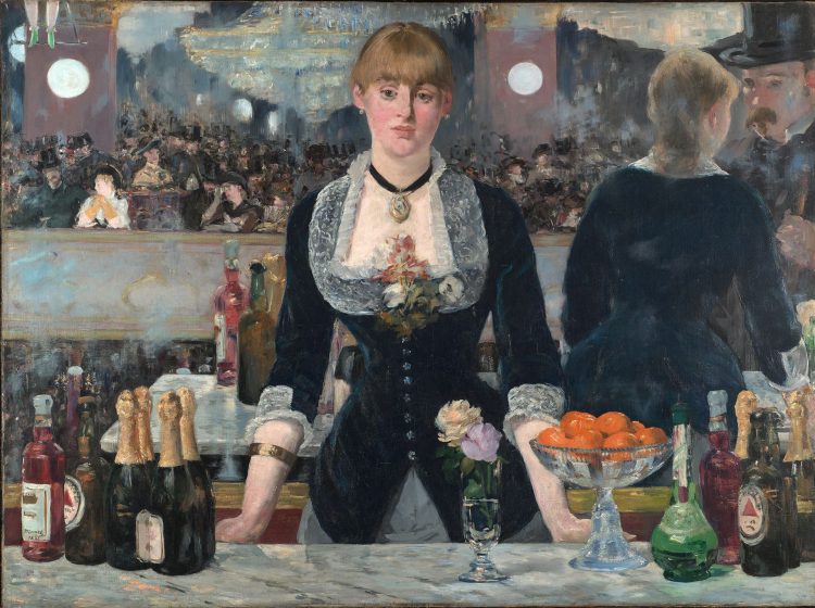 The art of champagne: Edouard_Manet,_A_Bar_at_the_Folies-Bergère (1)