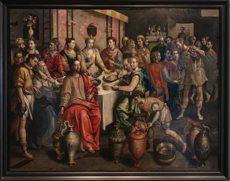 The Marriage at Cana, by Maarten de Vos in 1596-1597