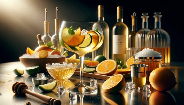 An elegant array of Sauvignon Blanc Cocktails, showcasing diverse and sophisticated recipes."