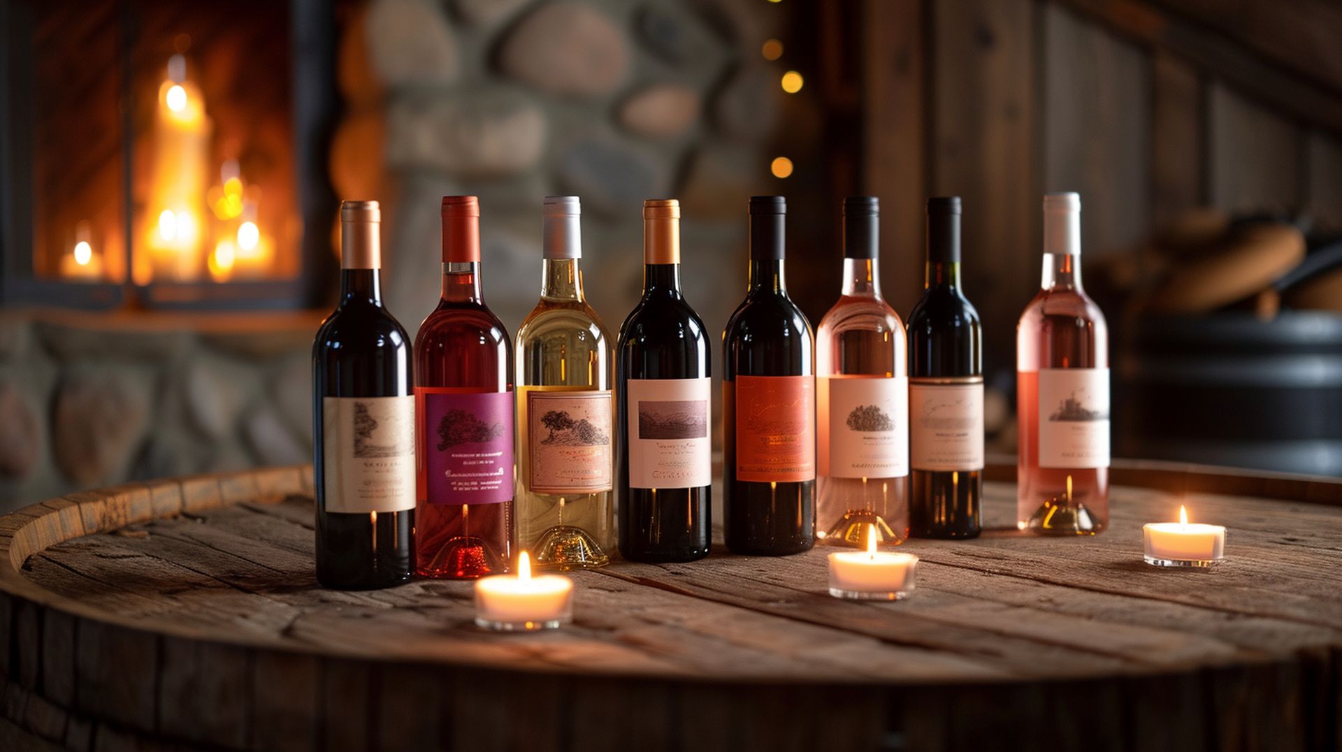 After Valentines Day - encyclopedia wines-yrano_Create_an_image_showcasing_six_elegant_wine_bottles