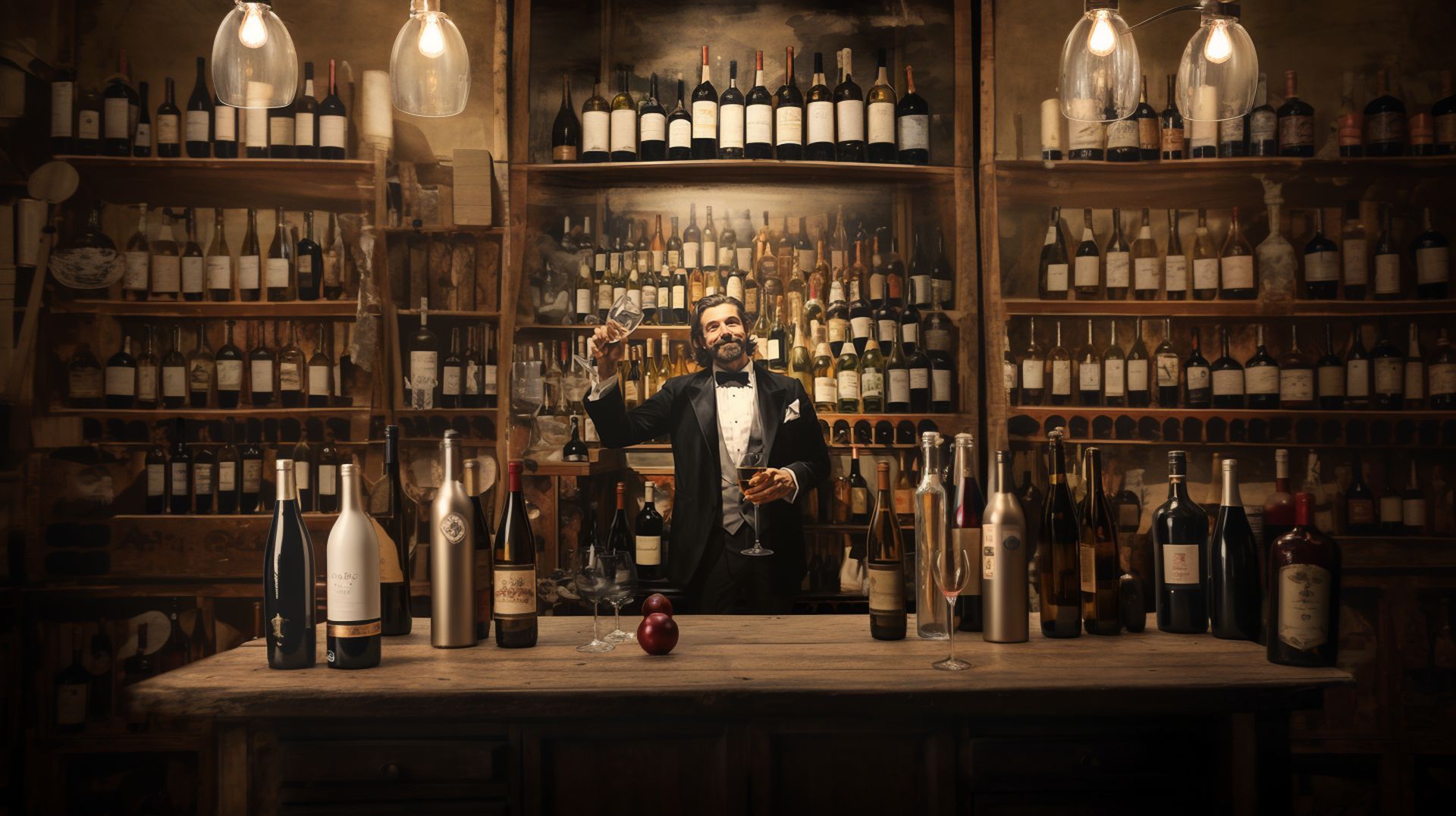 In Vino Veritas - A Toast to the Art of Wine Brands Selection by umut taydaş