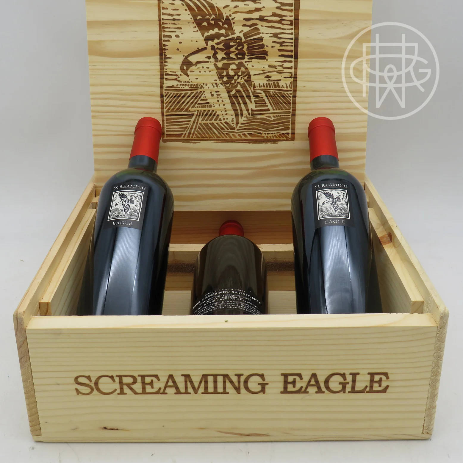 Screaming Eagle Wine, embodying sophistication and rarity in the realm of fine wines, a true symbol of vinicultural luxury.
