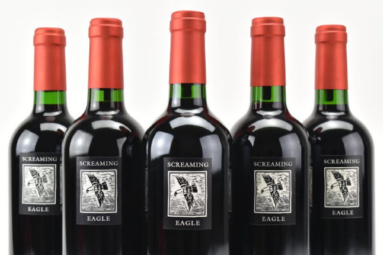 Screaming Eagle Wine, embodying sophistication and rarity in the realm of fine wines, a true symbol of vinicultural luxury
