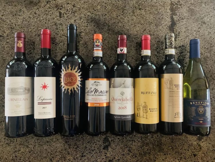 wines from tuscany
