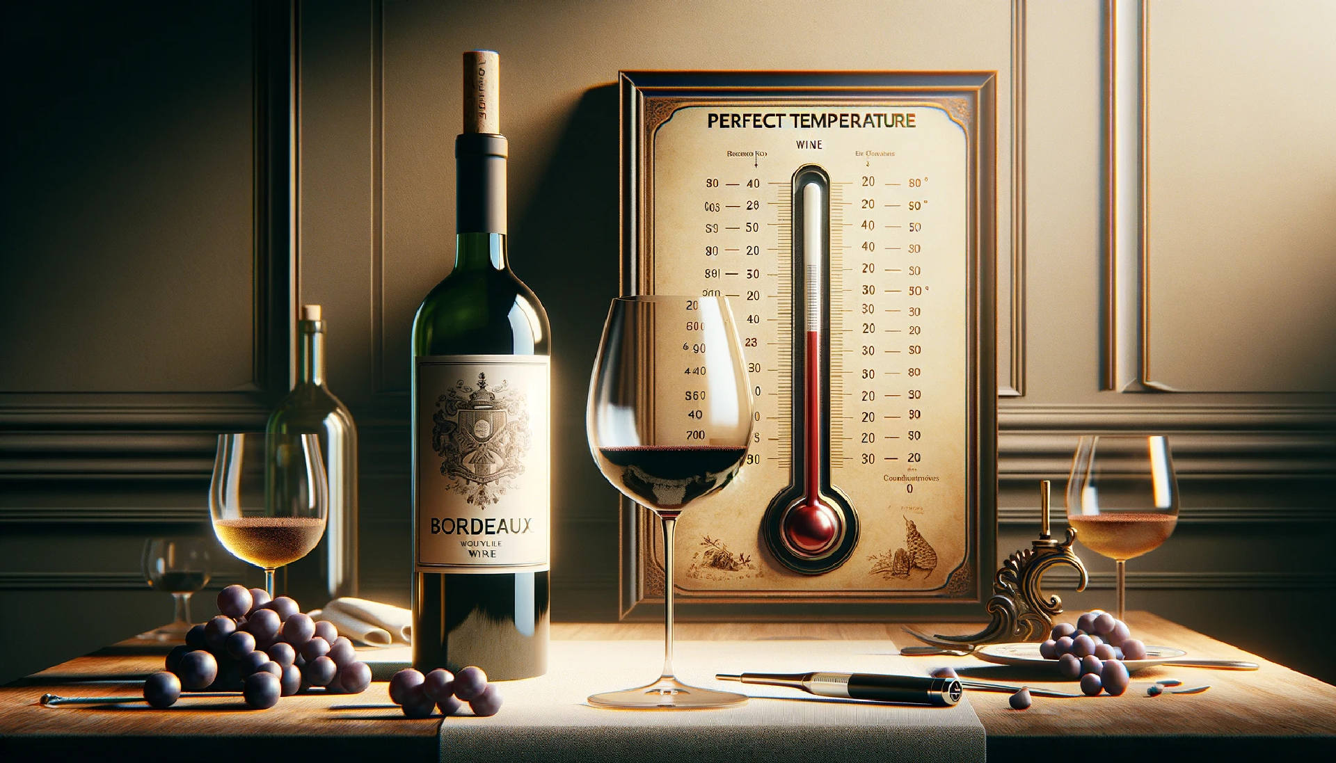 How to serve Bordeaux Wine - The Perfect Temperature for Bordeaux Wine